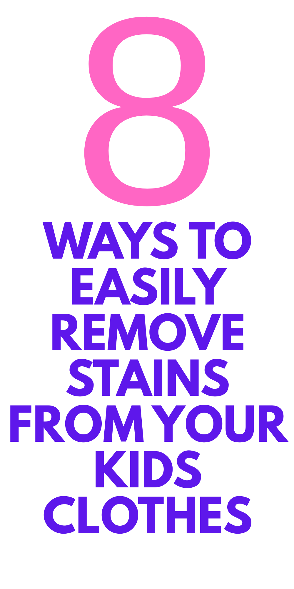 Tired of Stains? This DIY Remover Outperforms OxiClean for Kids' Clothes